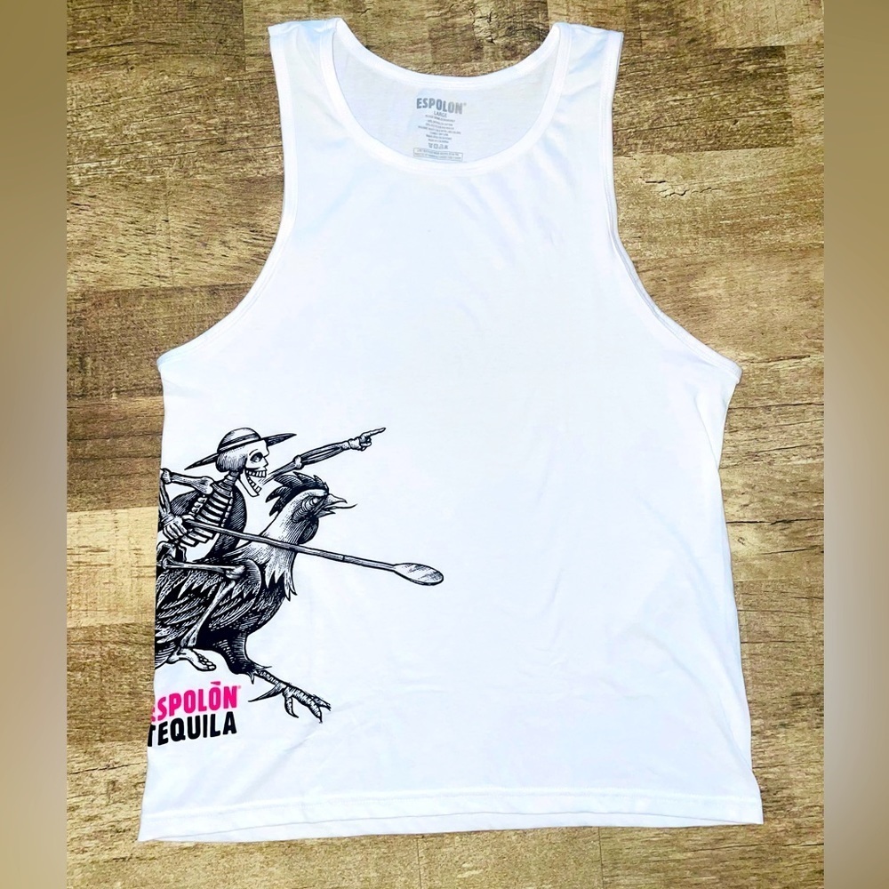 New Mens Espolon Tequila Tank Top Size Large